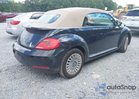 2014 Volkswagen Beetle из США, поврежденный, VIN 3VW517AT2EM818920
